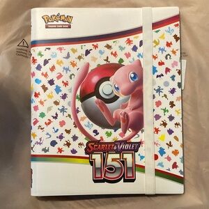 Pokemon Scarlet & Violet 151 BINDER ONLY